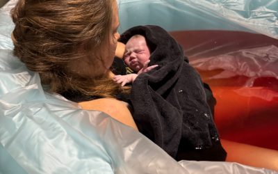 #113 | She Caught Her Own Baby: A First-Time Mom’s Pain-Free Home Birth Story